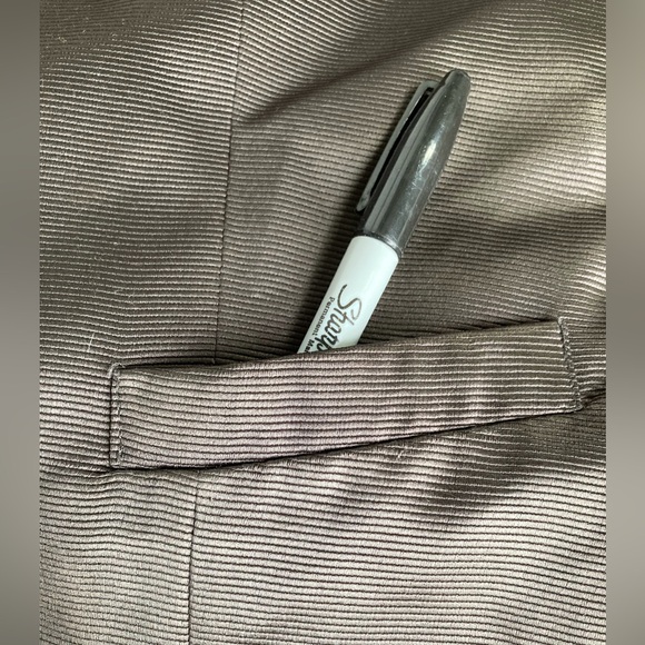 Doc & Amelia by cintas shiny black unisex vest - Picture 4 of 7